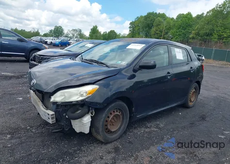 2009 Toyota Matrix из США, поврежденный, VIN 2T1KU40E69C174111